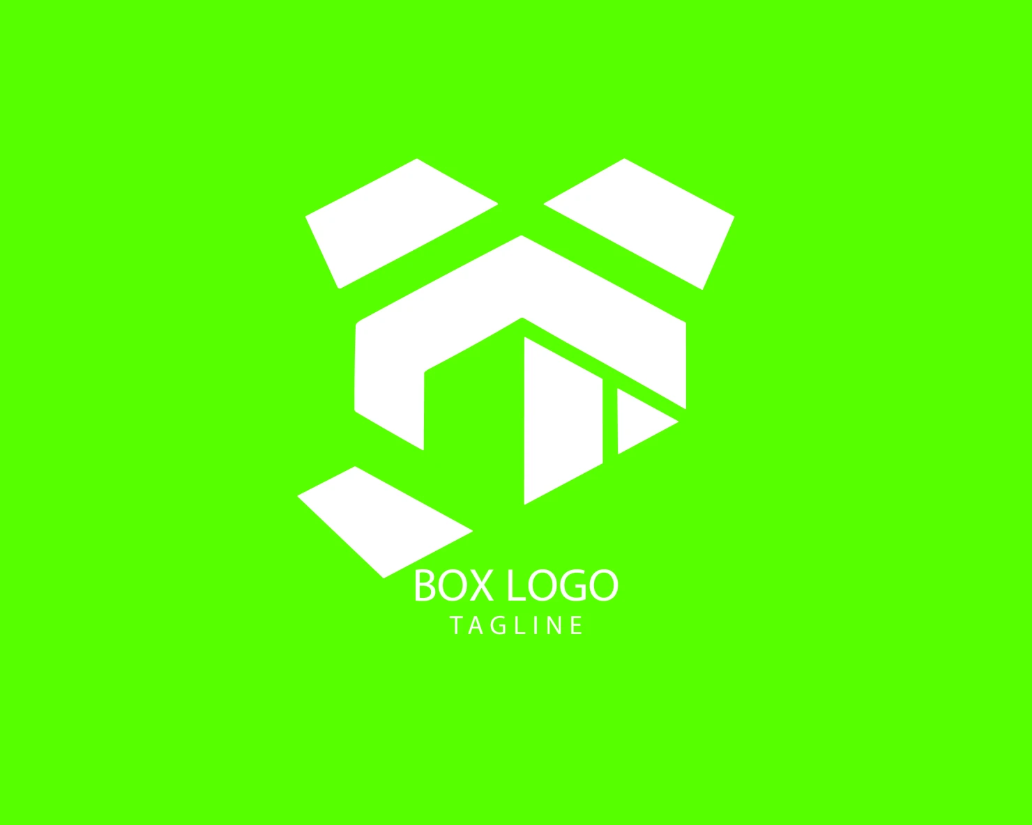 Box customizable logo set design #38341