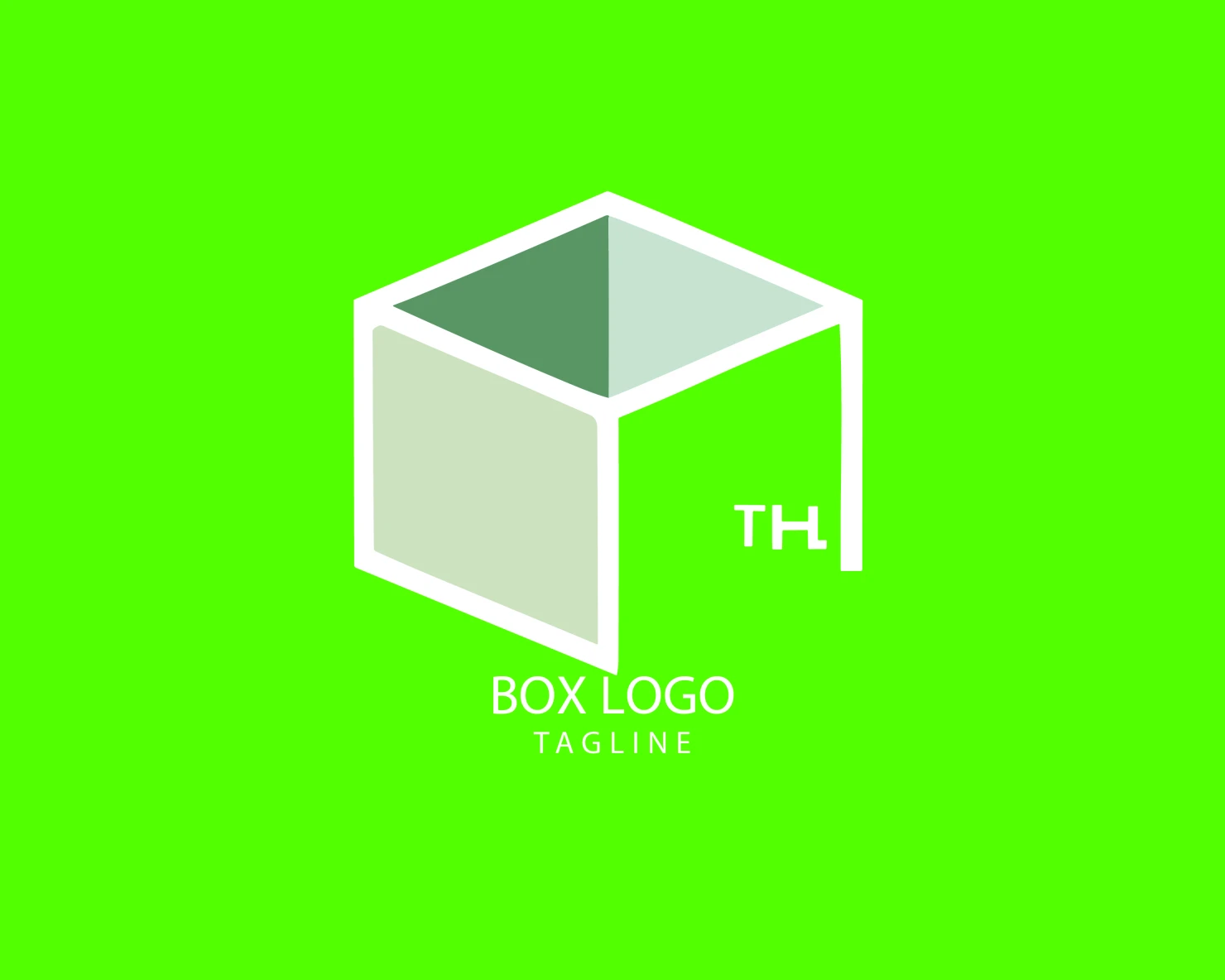 Box customizable logo set design #38342