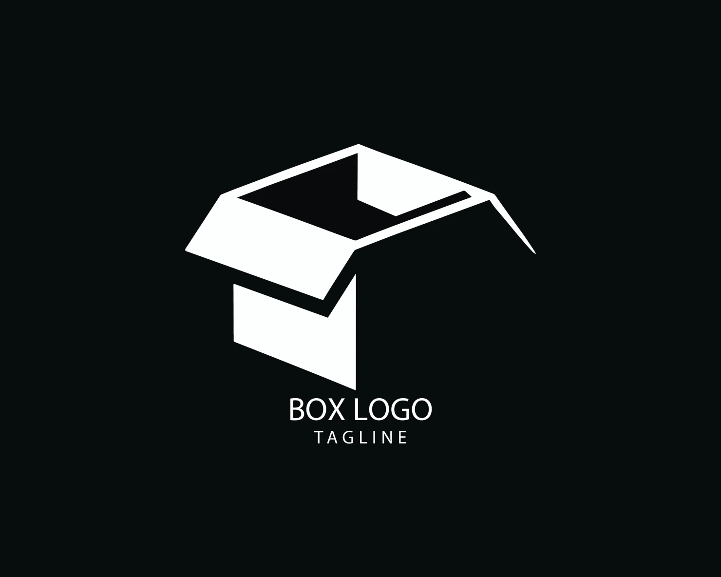 Box customizable logo set design #38344