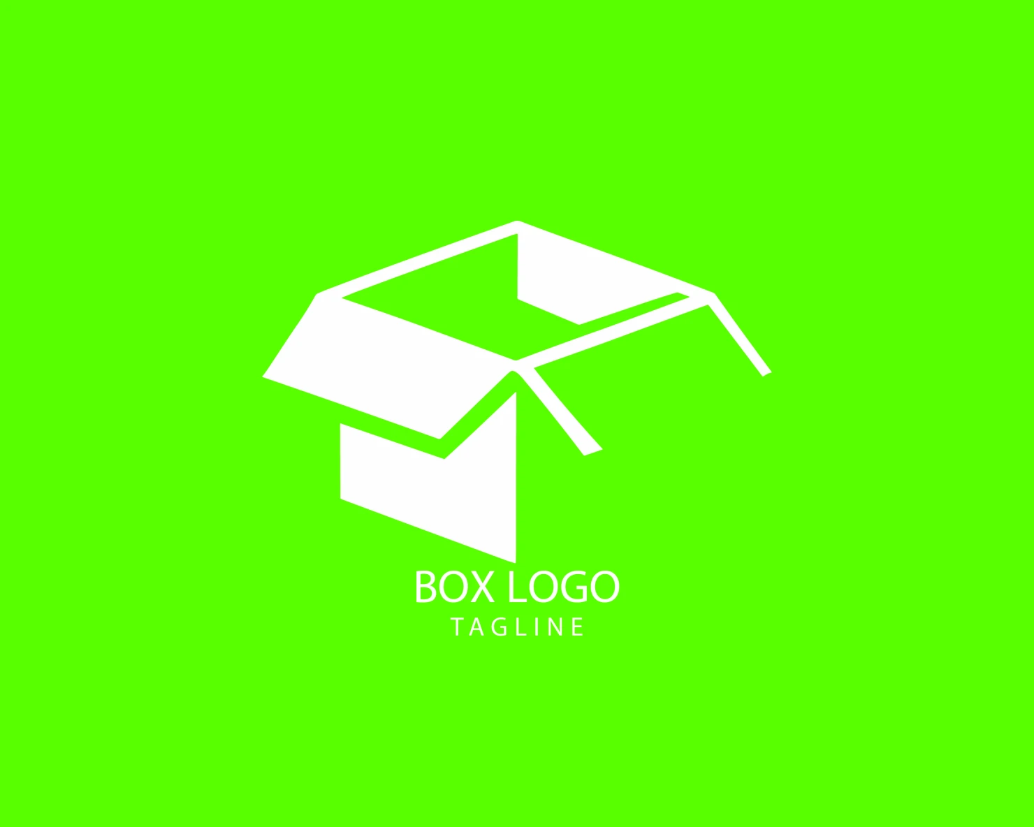 Box customizable logo set design #38345