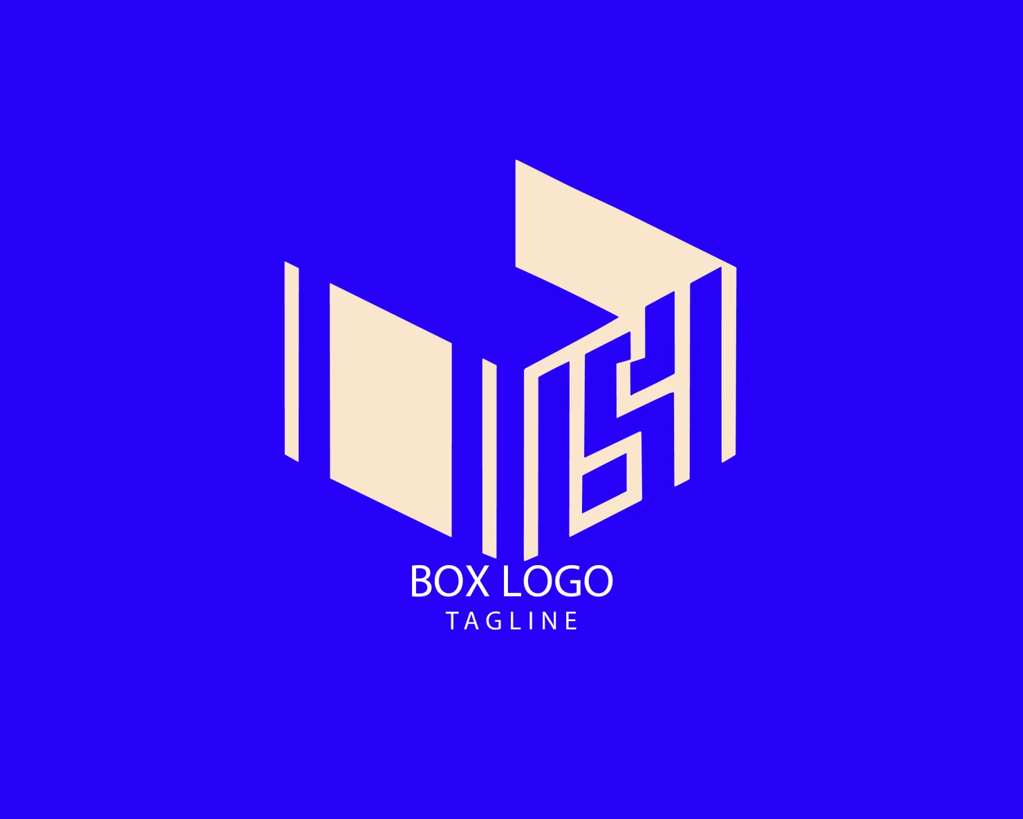 Box customizable logo set design #38347