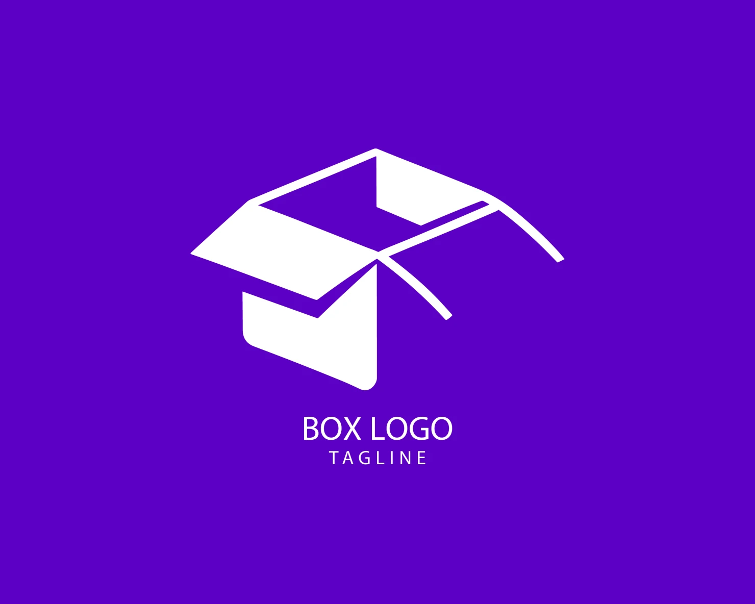 Box customizable logo set design #38349
