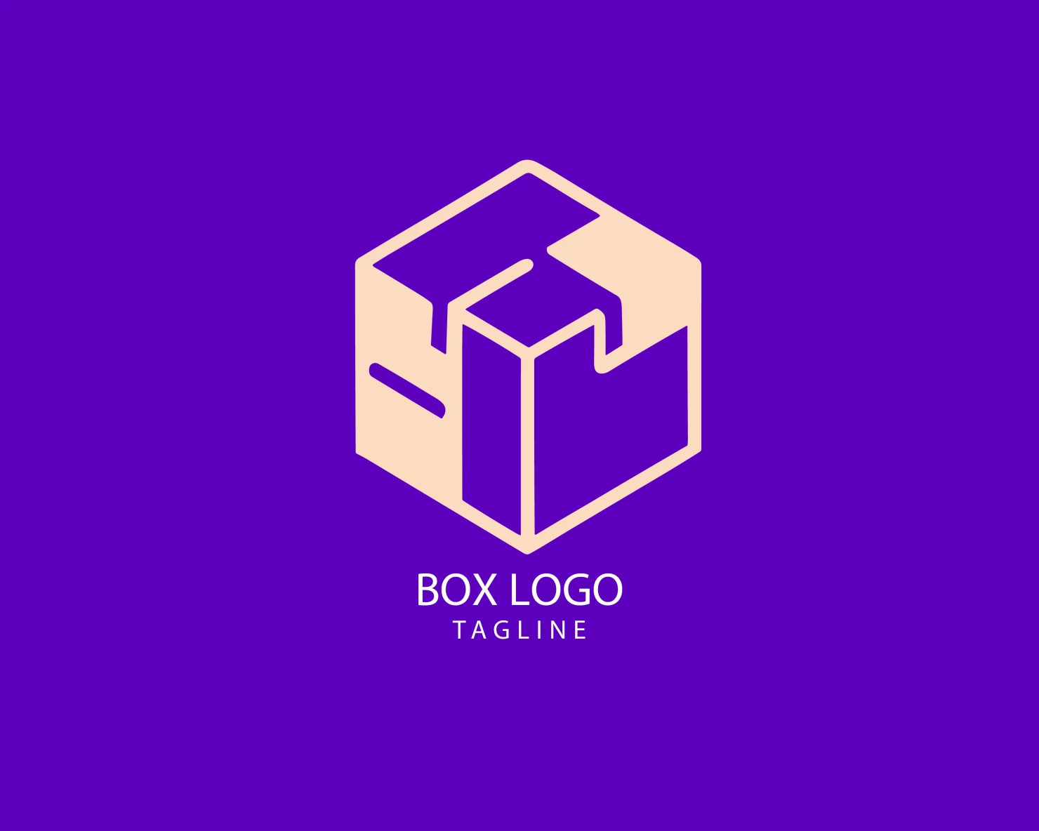Box customizable logo set design #38350