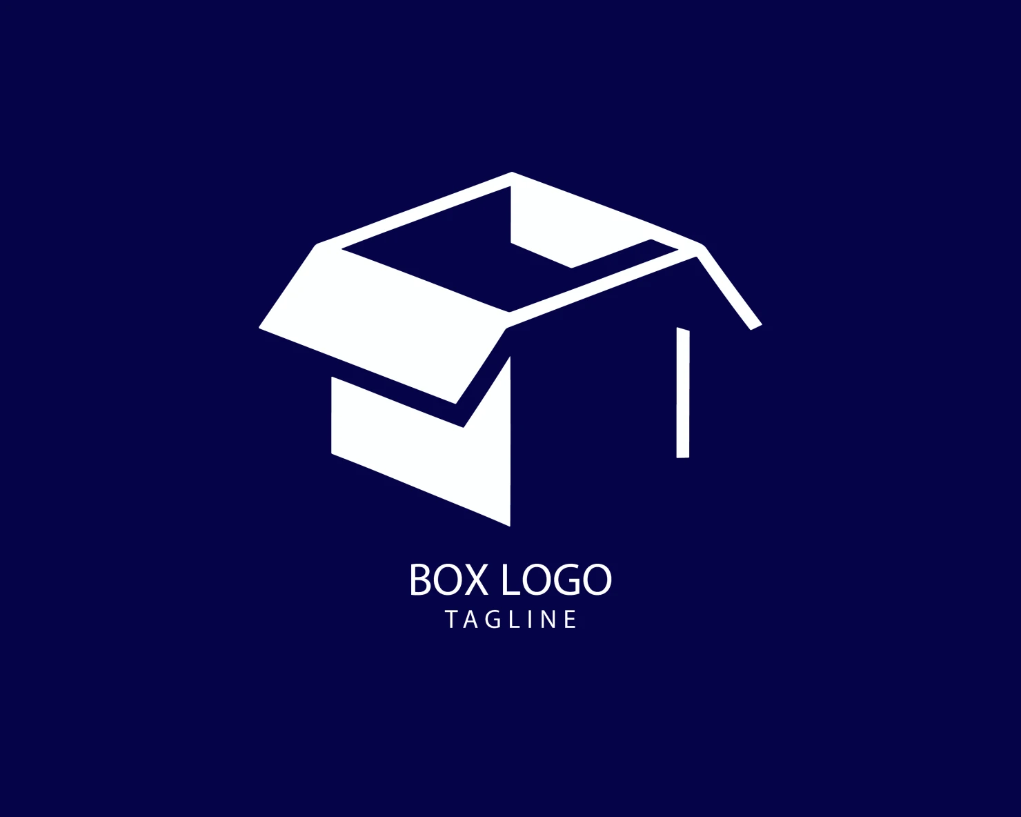 Box customizable logo set design #38353