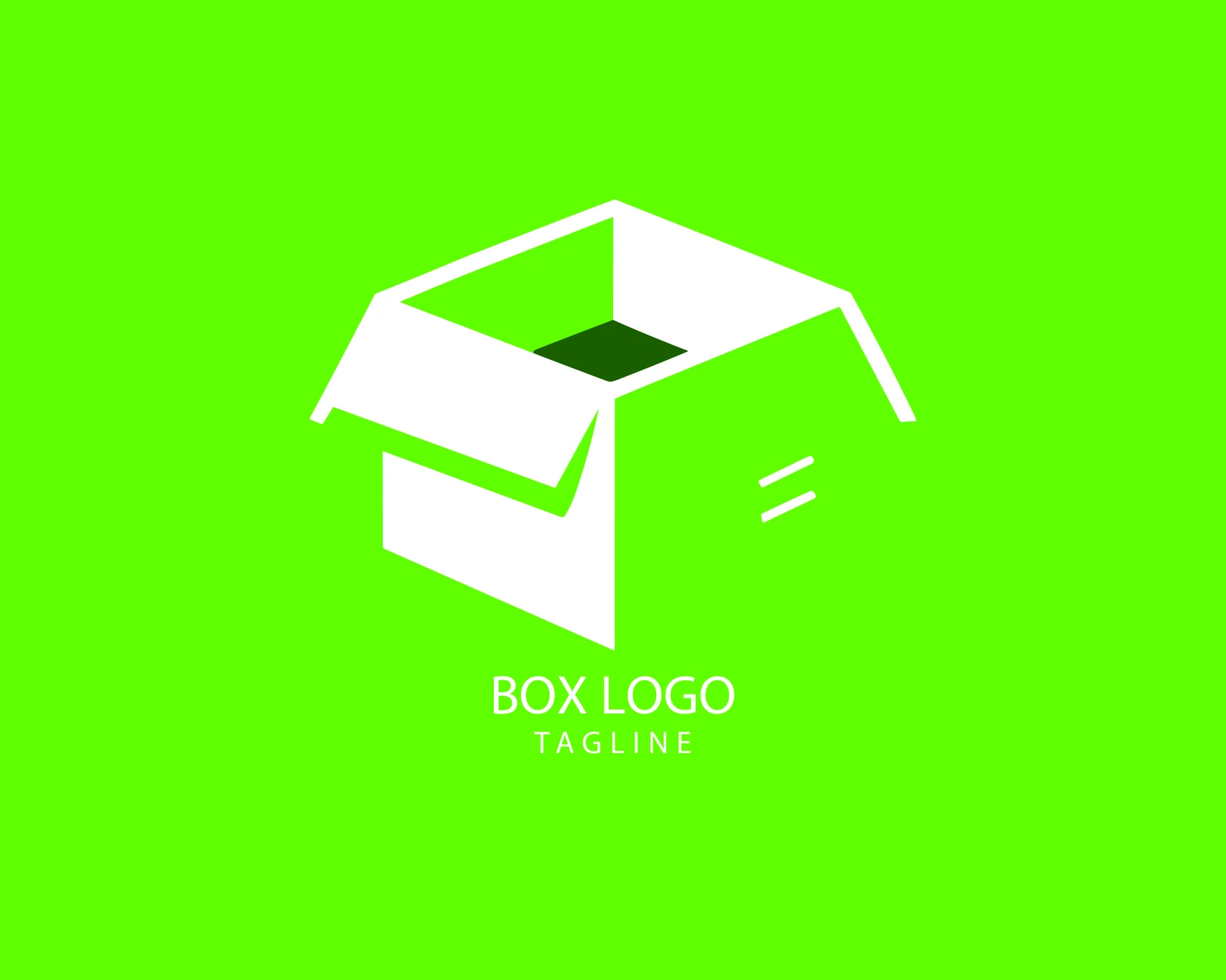 Box customizable logo set design #38356