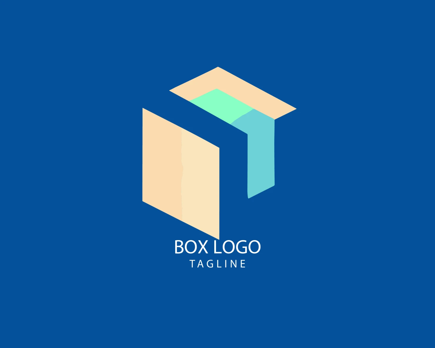 Box customizable logo set design #38357