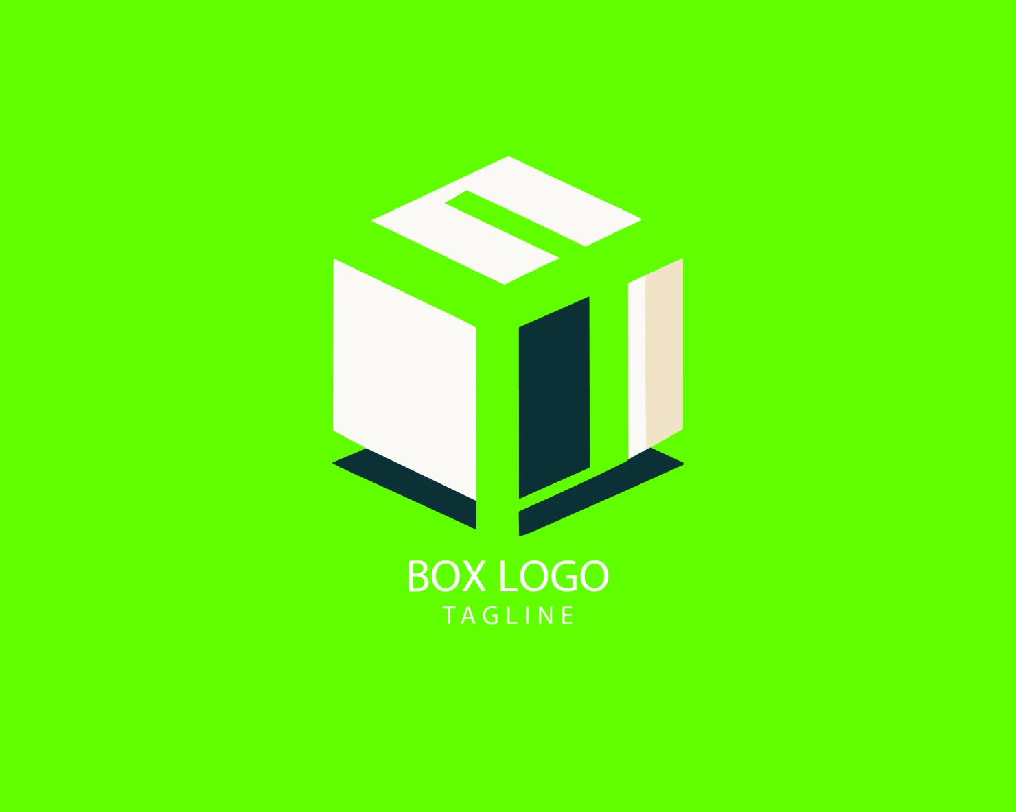 Box customizable logo set design #38360