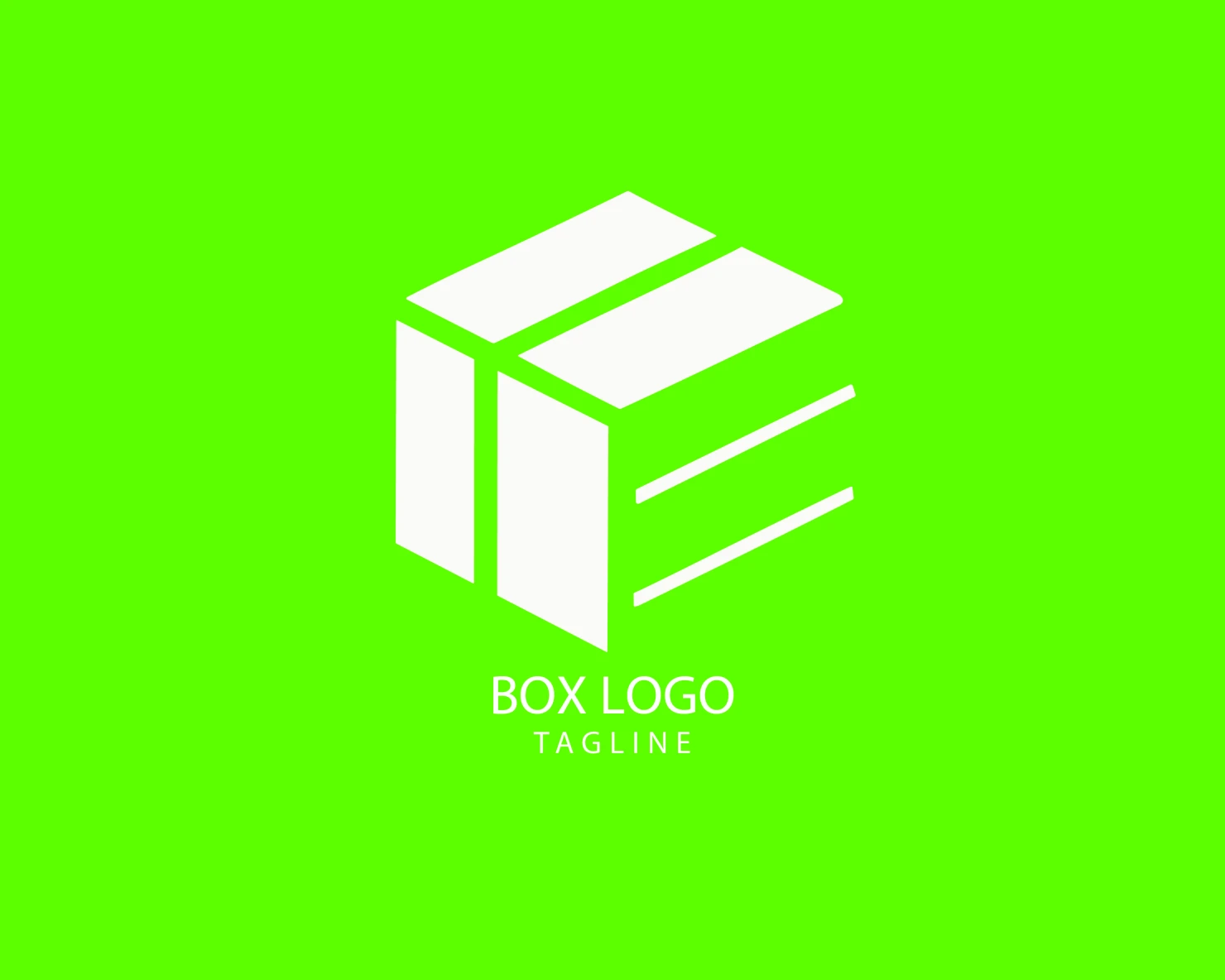 Box customizable logo set design #38361