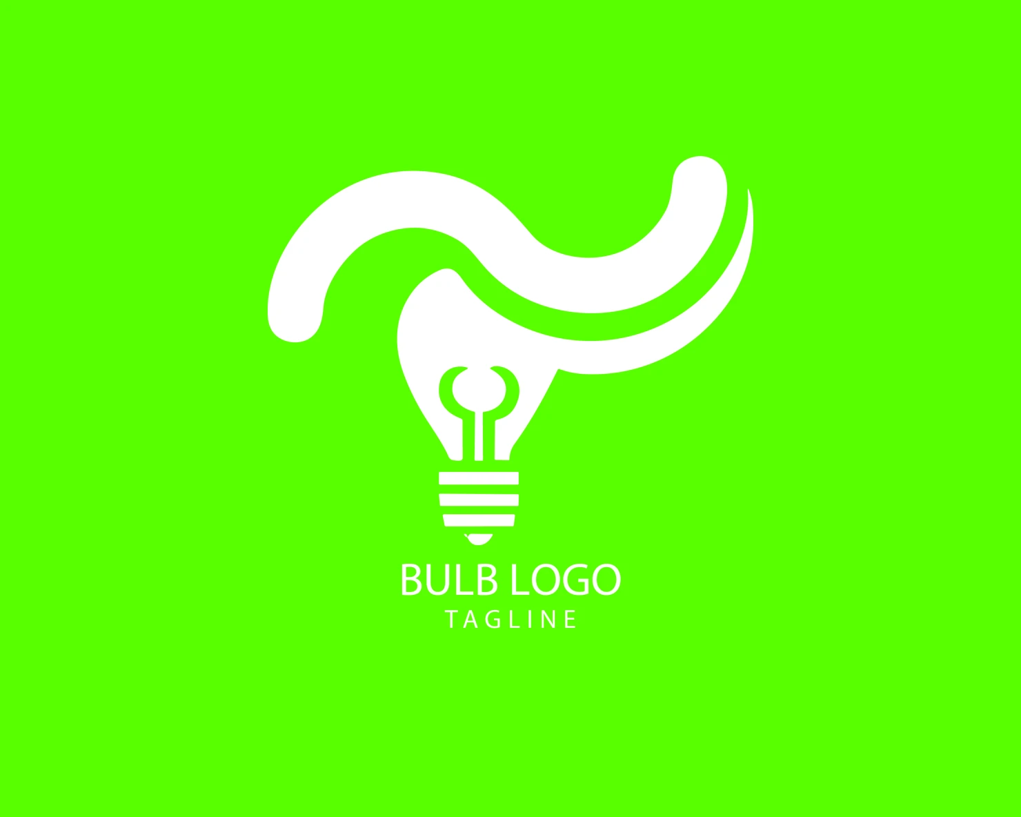 Bulb customizable logo set design #38363