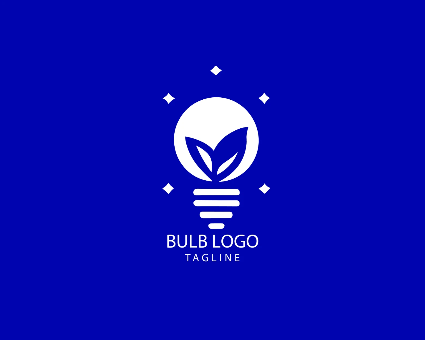 Bulb customizable logo set design #38371