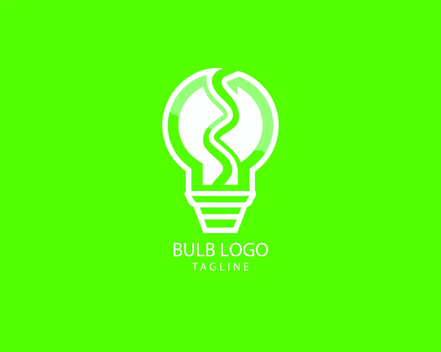 Bulb customizable logo set design #38384