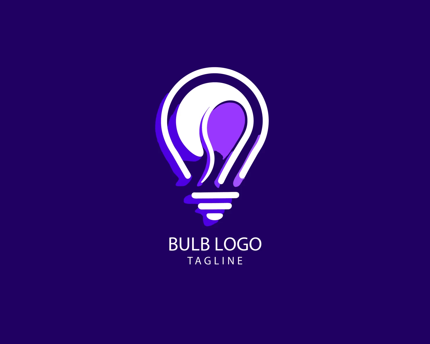 Bulb customizable logo set design #38387