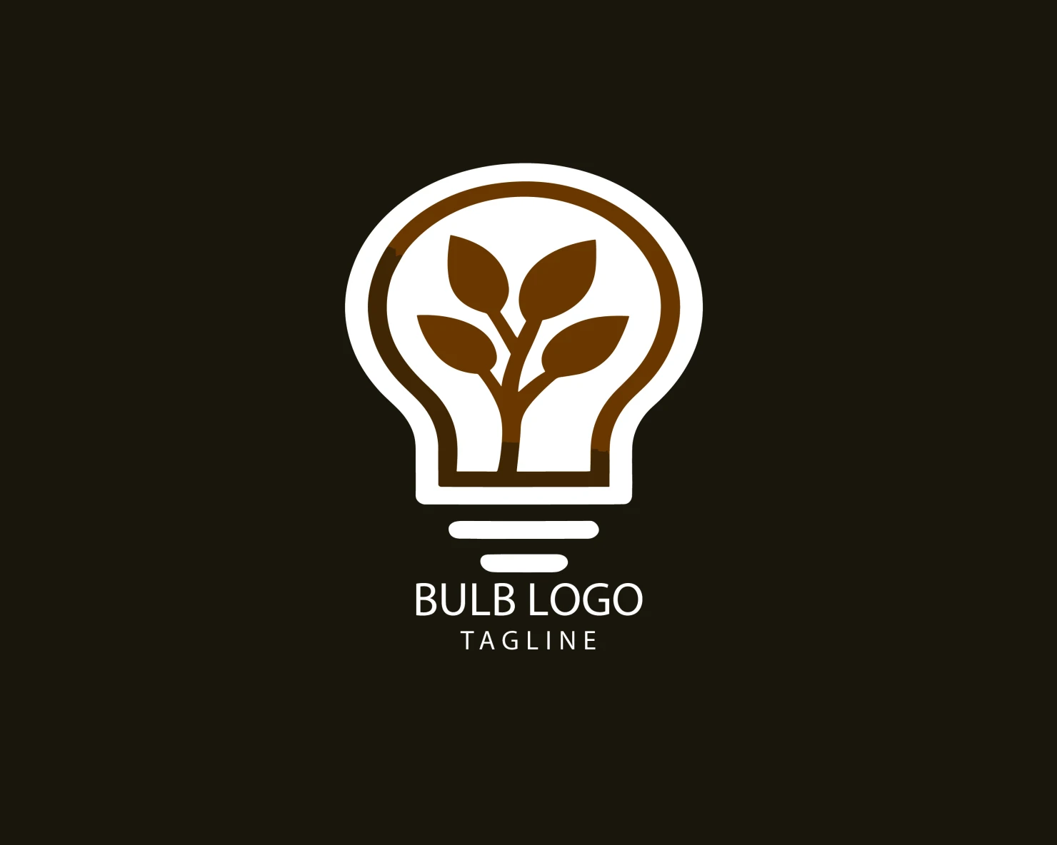Bulb customizable logo set design #38396