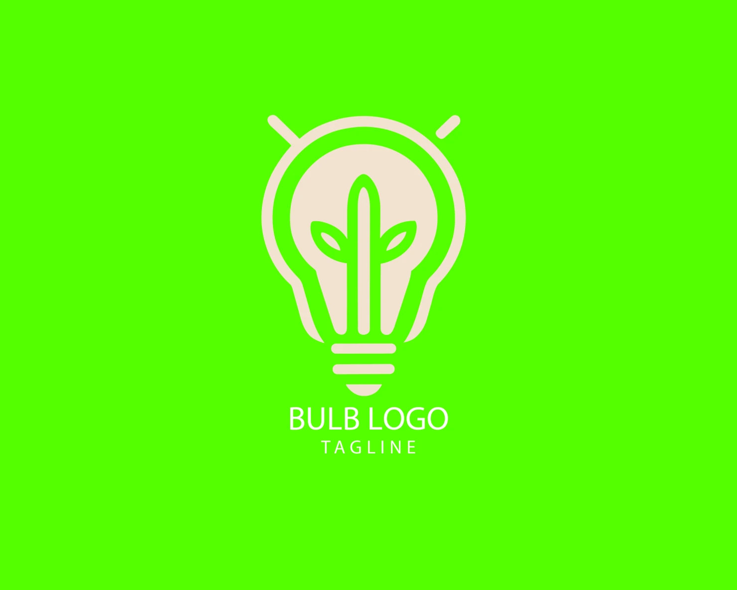 Bulb customizable logo set design #38399