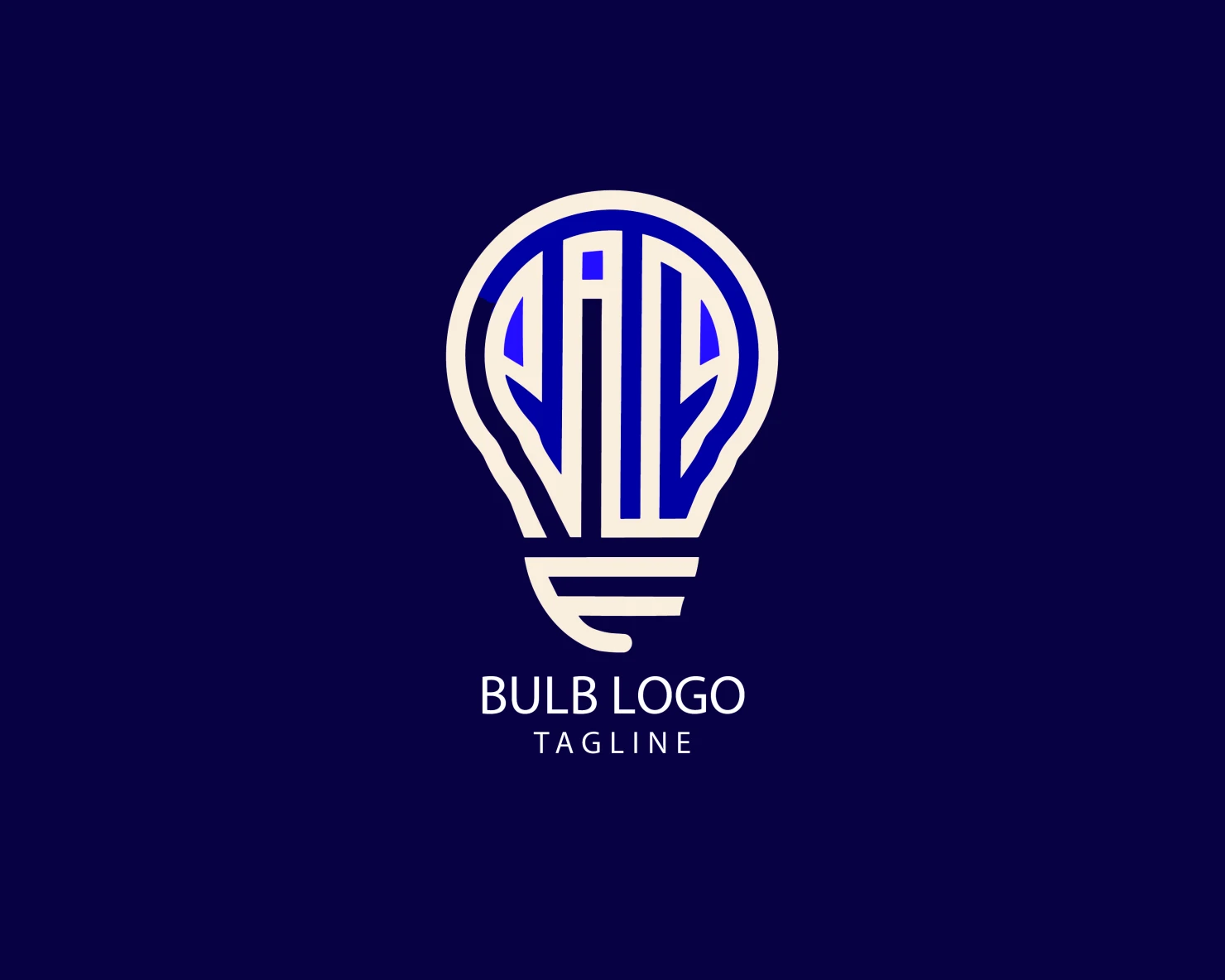 Bulb customizable logo set design #38414