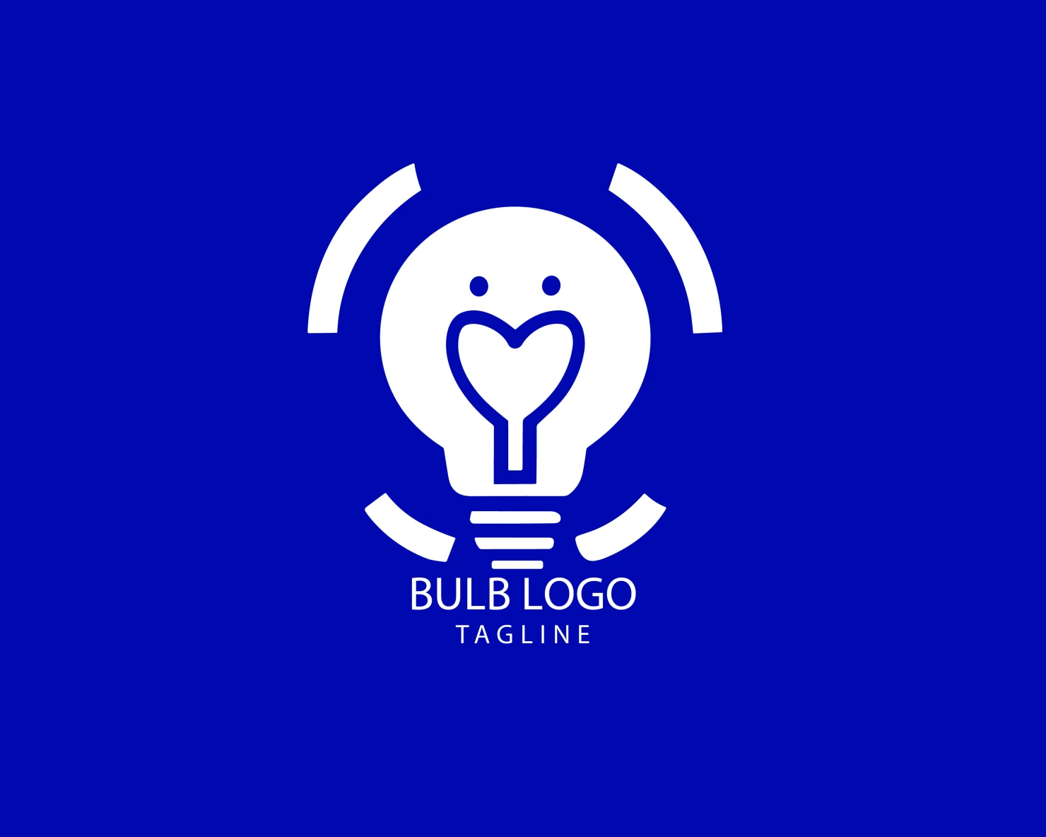 Bulb customizable logo set design #38438