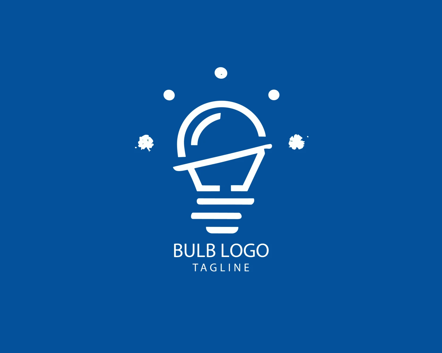 Bulb customizable logo set design #38477