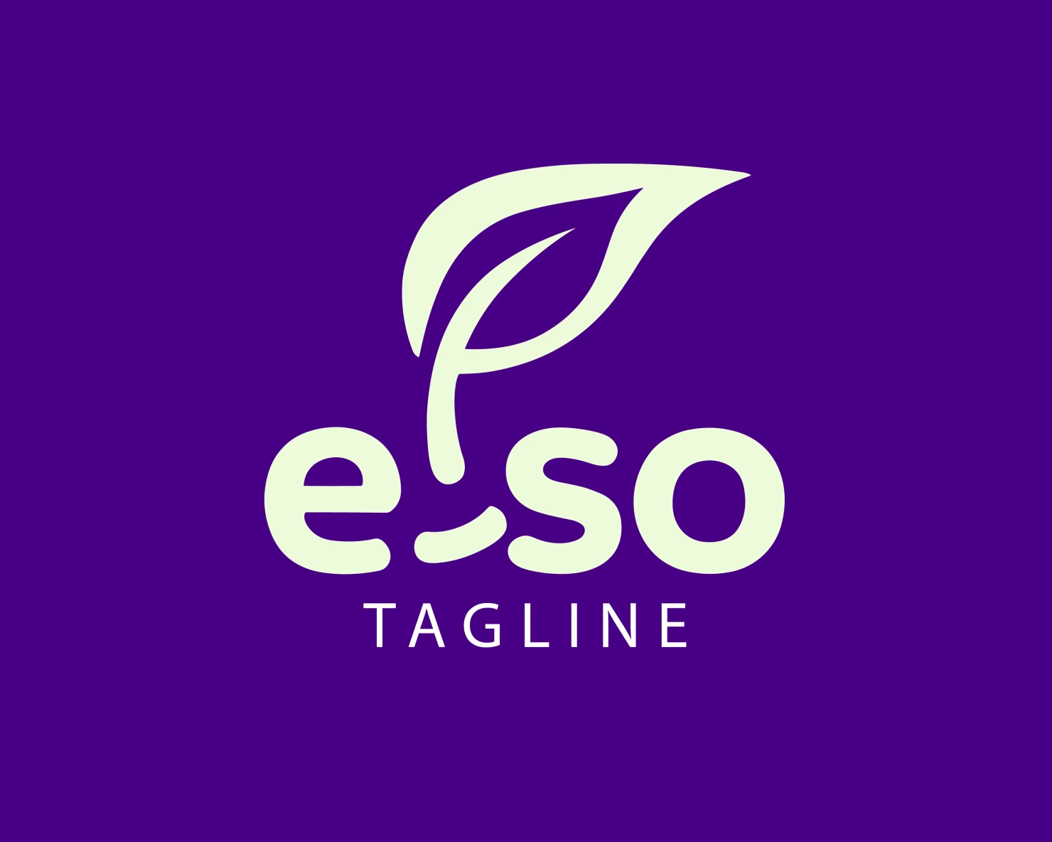 Eco customizable logo set design #38481