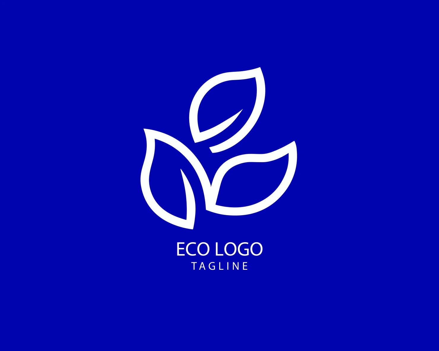 Eco customizable logo set design #38483