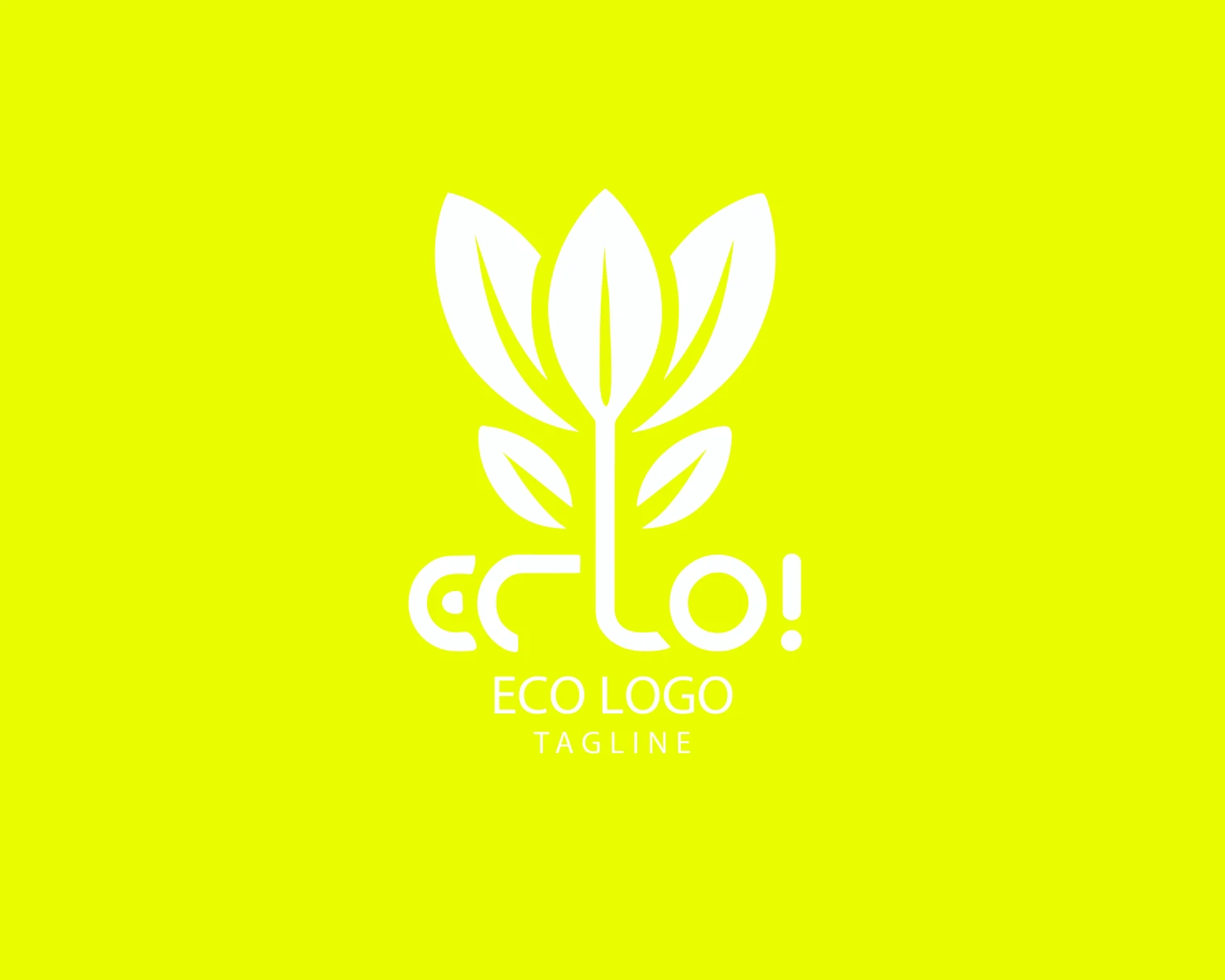 Eco customizable logo set design #38486
