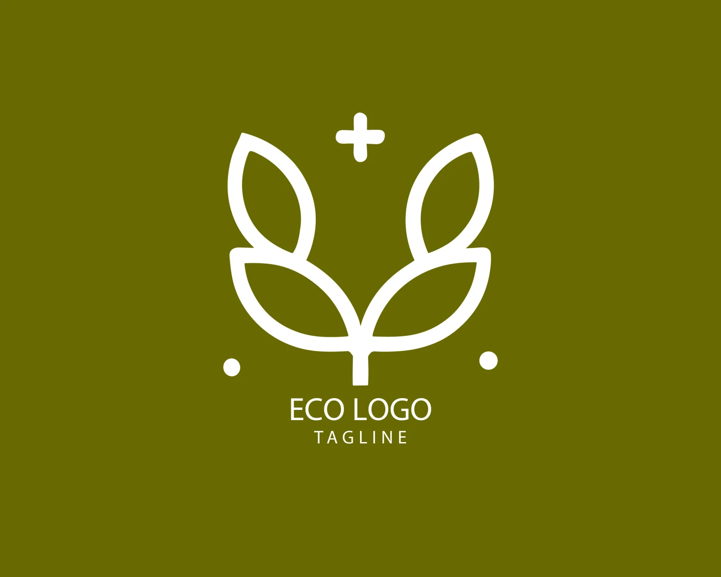 Eco customizable logo set design #38491