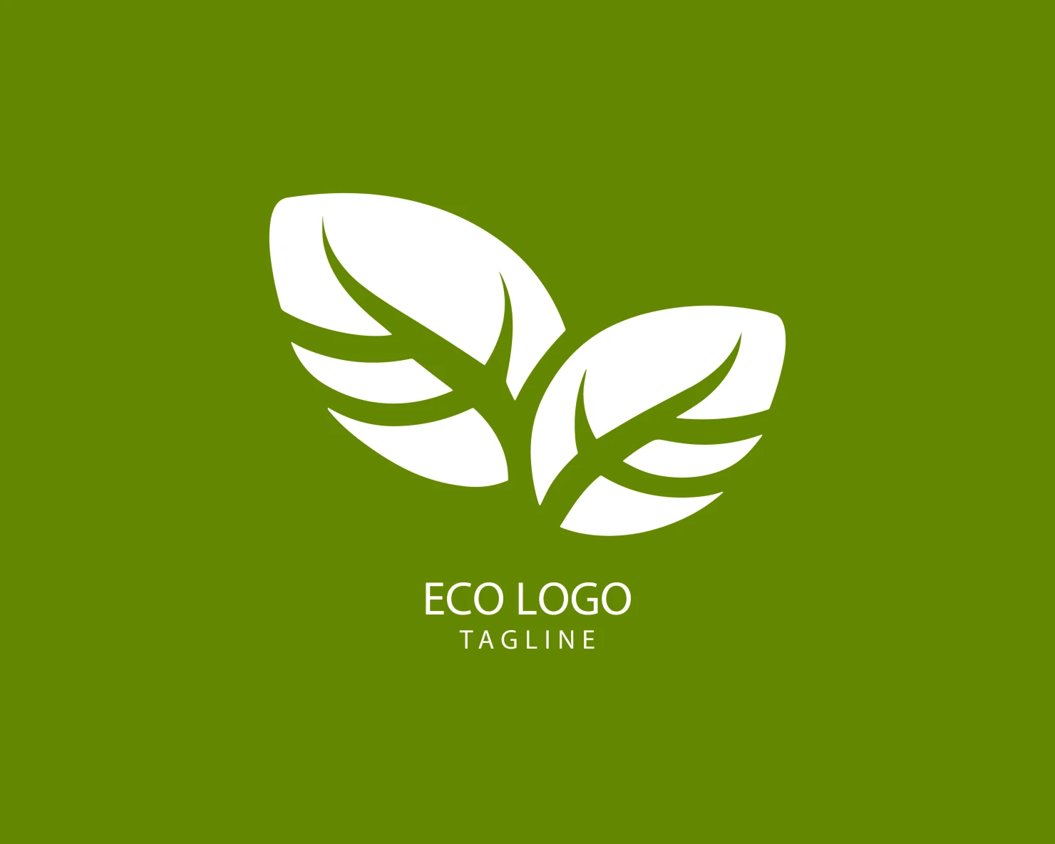 Eco customizable logo set design #38492