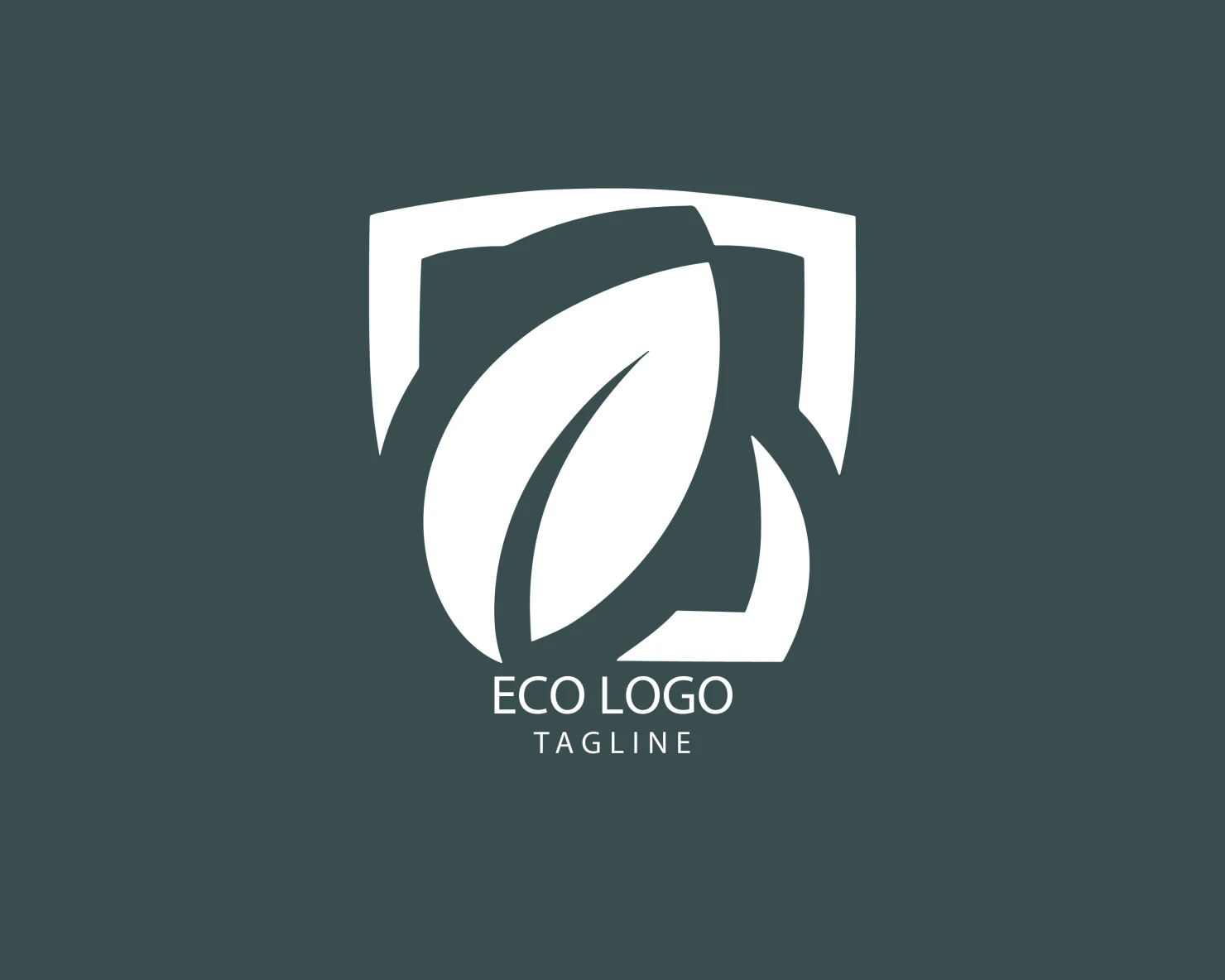 Eco customizable logo set design #38495