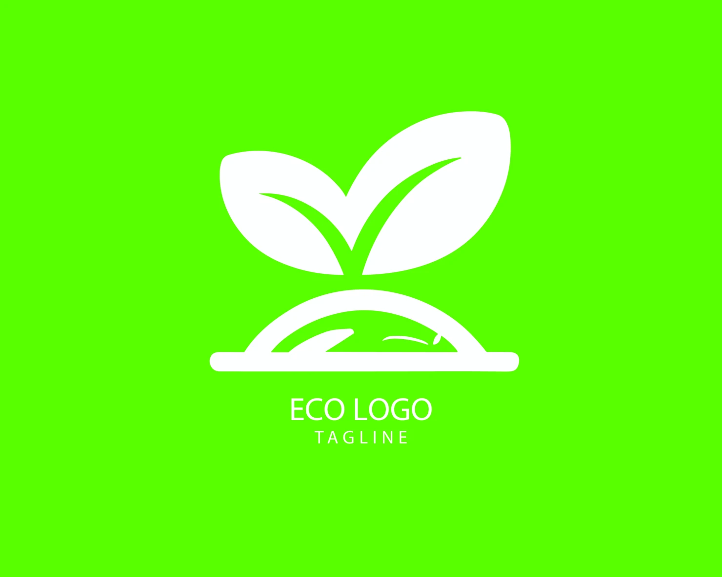 Eco customizable logo set design #38499