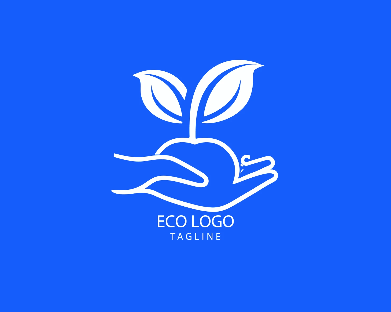 Eco customizable logo set design #38500