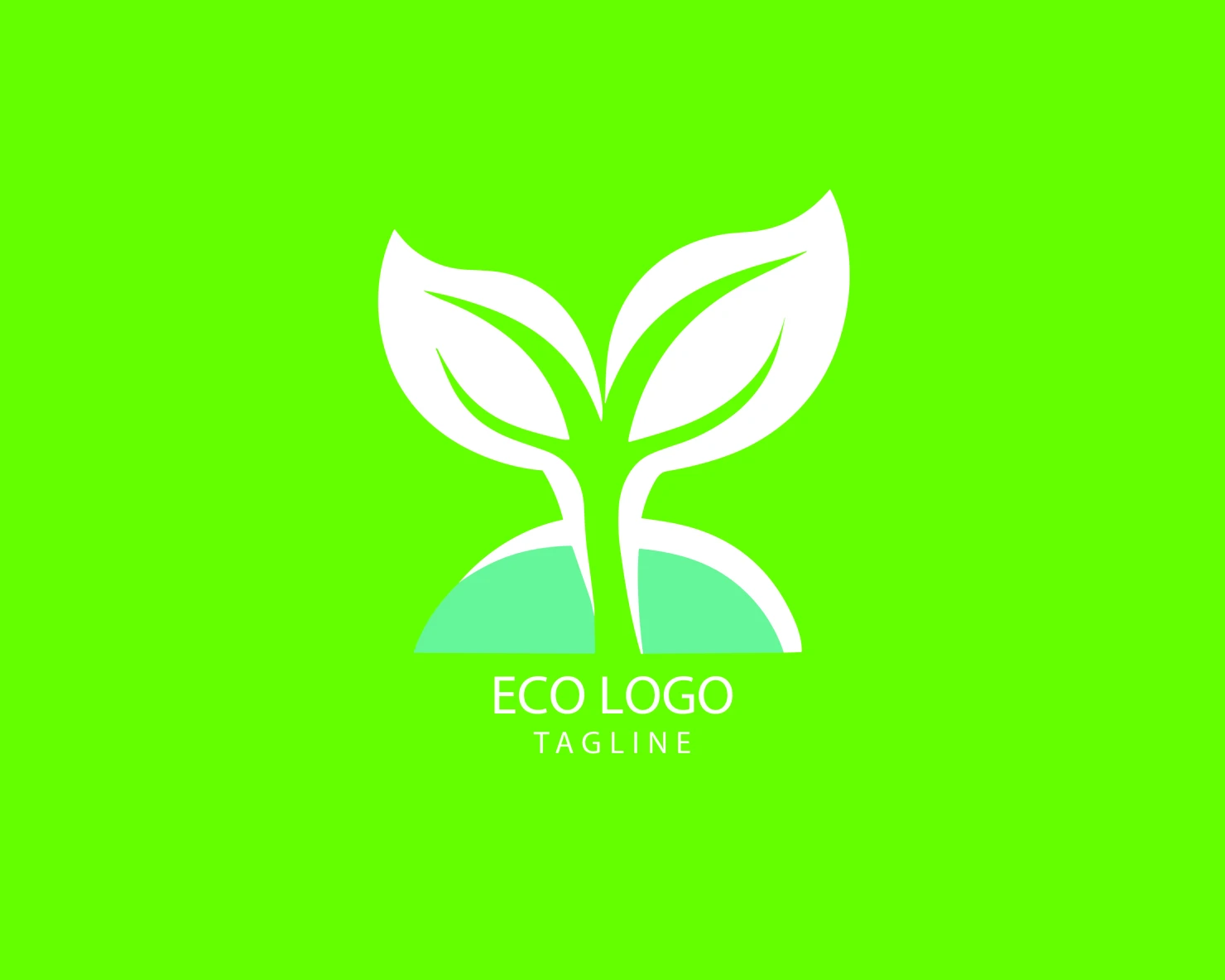 Eco customizable logo set design #38501