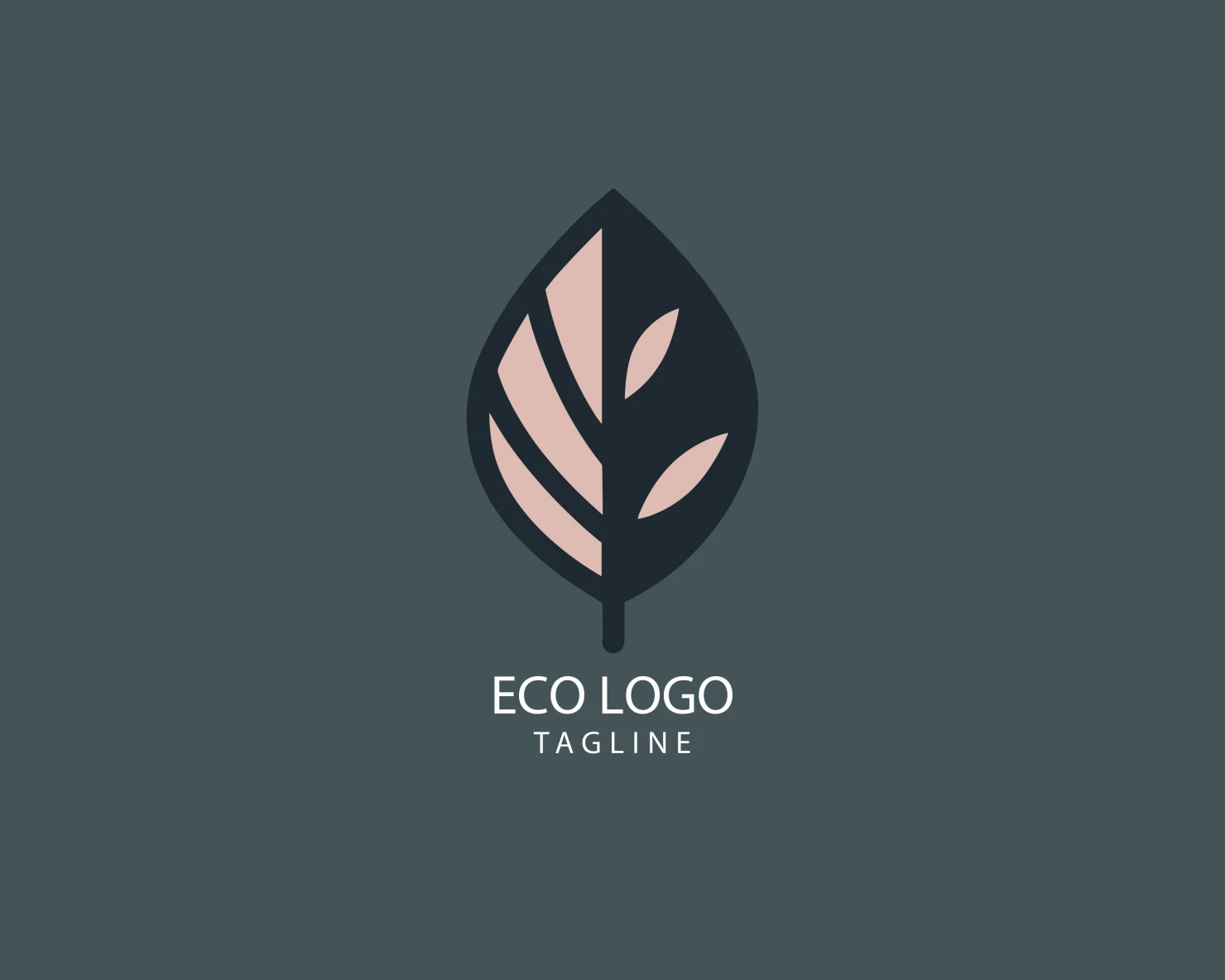 Eco customizable logo set design #38504