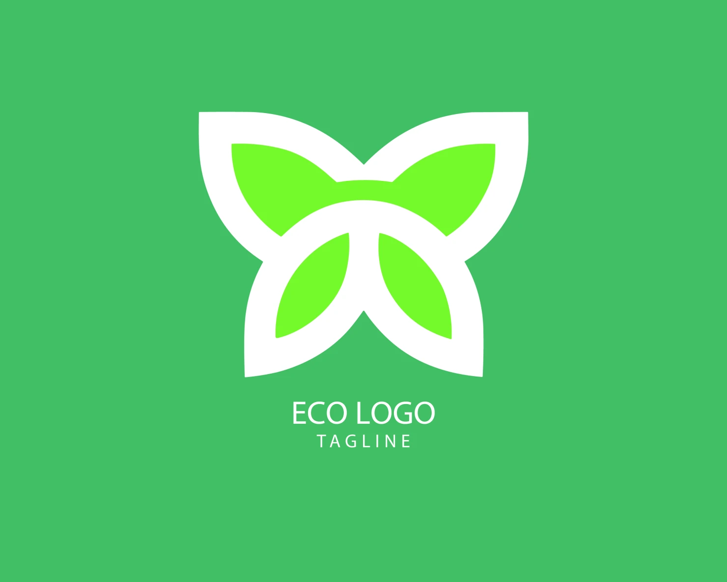 Eco customizable logo set design #38507