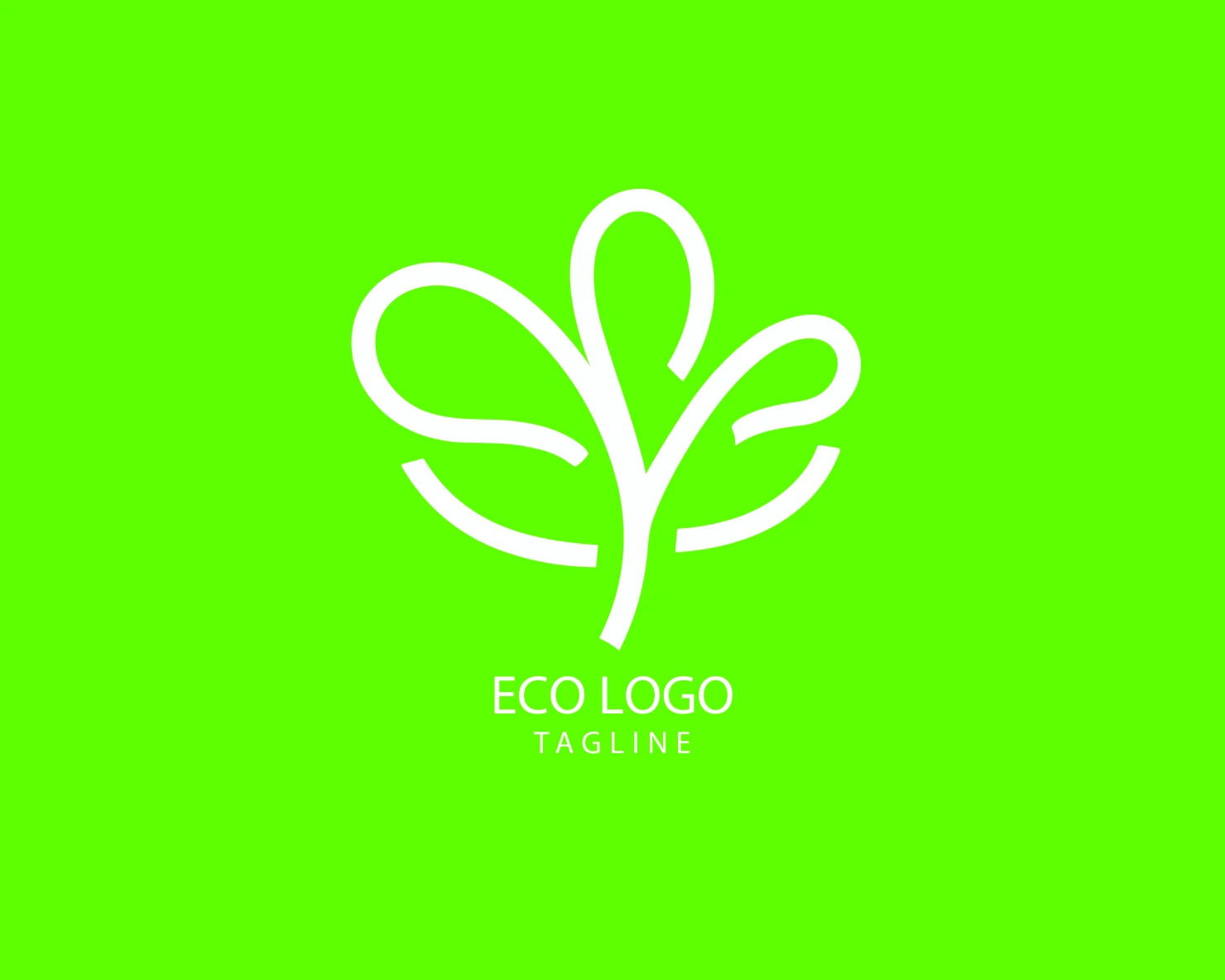 Eco customizable logo set design #38511