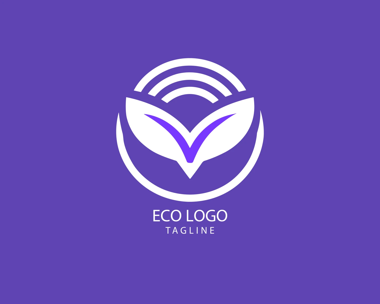Eco customizable logo set design #38518