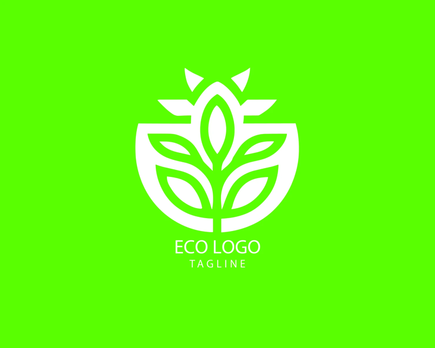 Eco customizable logo set design #38519