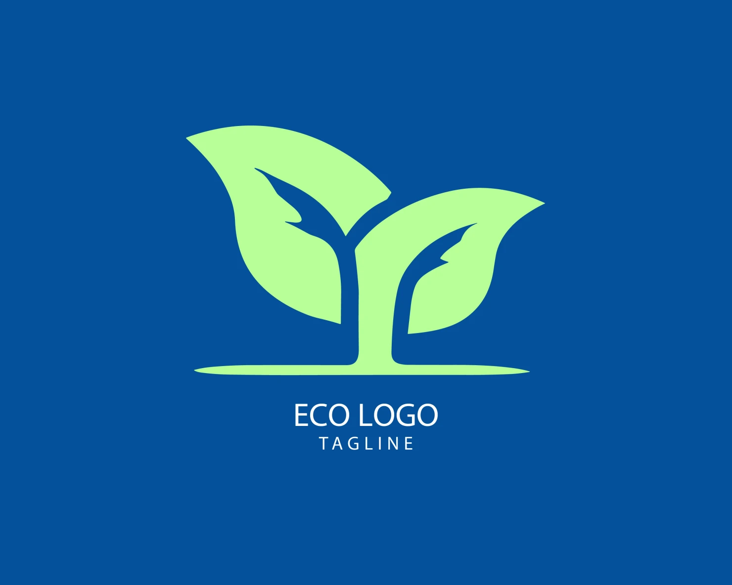 Eco customizable logo set design #38522
