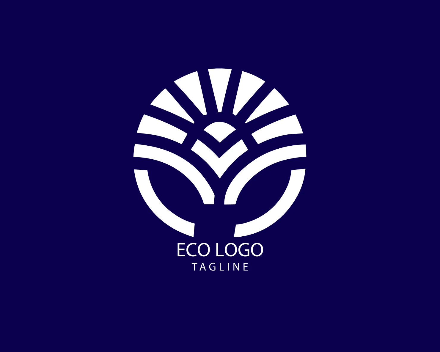 Eco customizable logo set design #38524