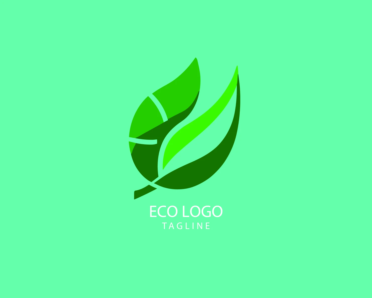 Eco customizable logo set design #38526