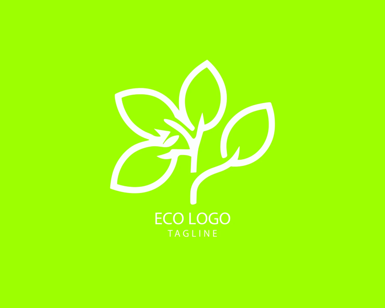 Eco customizable logo set design #38533