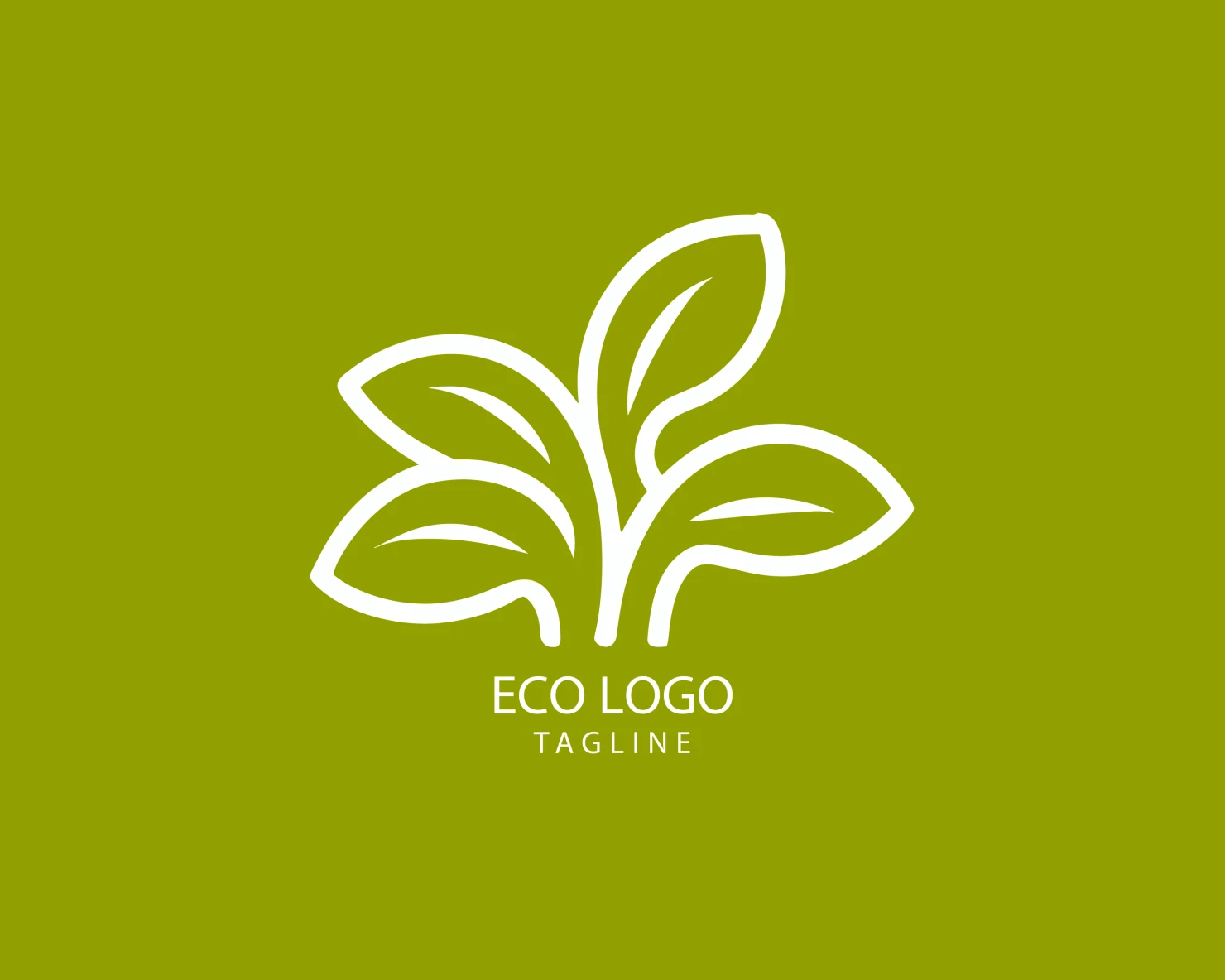 Eco customizable logo set design #38536