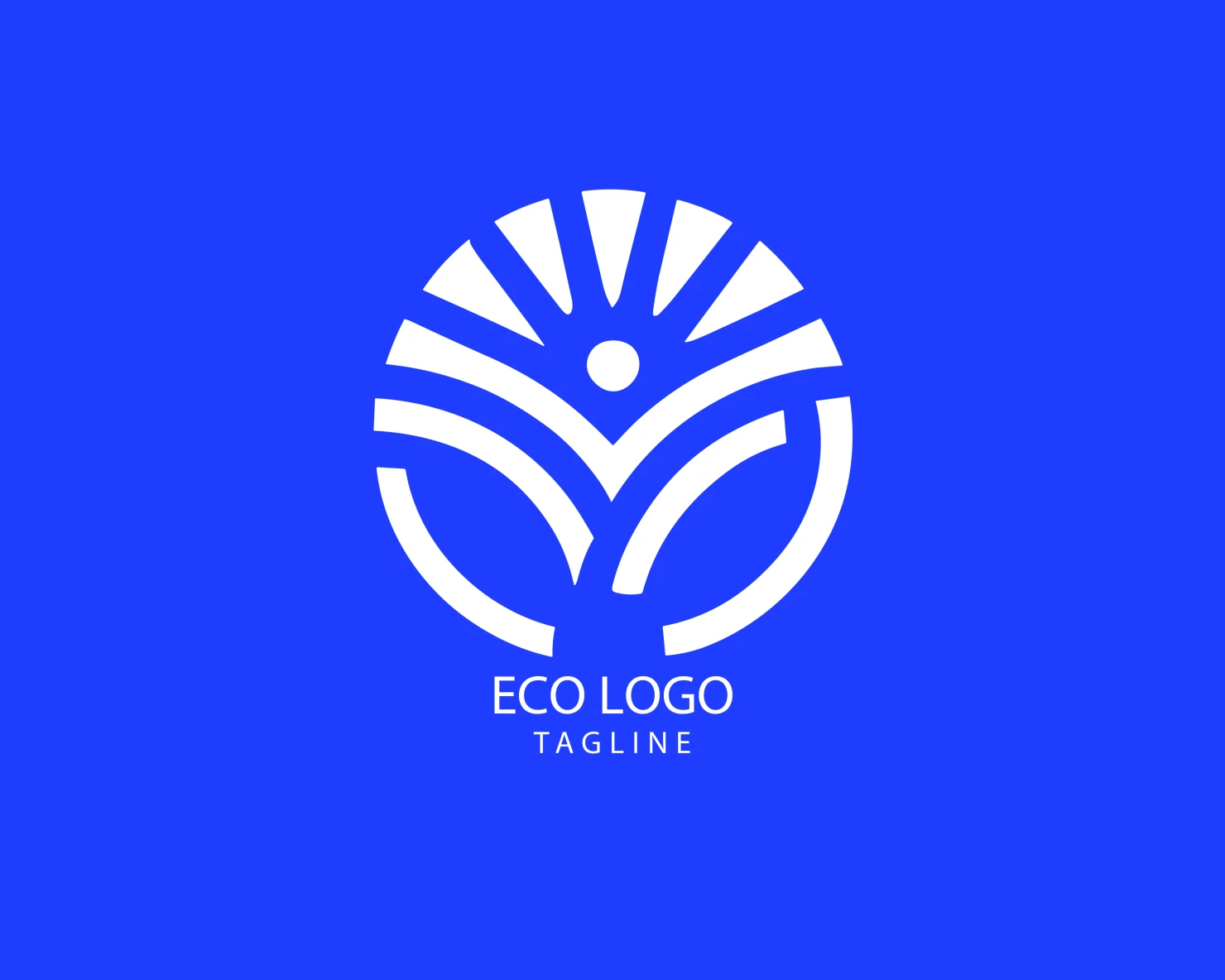 Eco customizable logo set design #38538