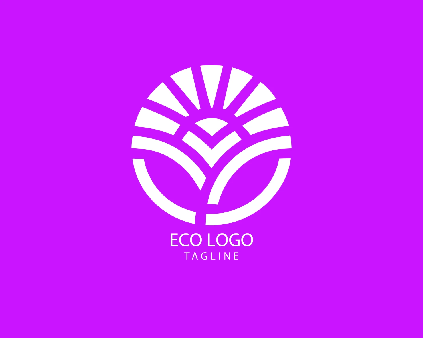 Eco customizable logo set design #38540