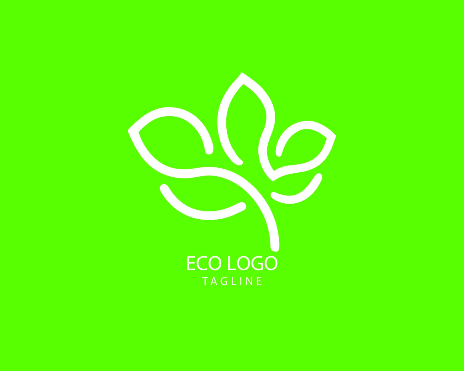 Eco customizable logo set design #38542