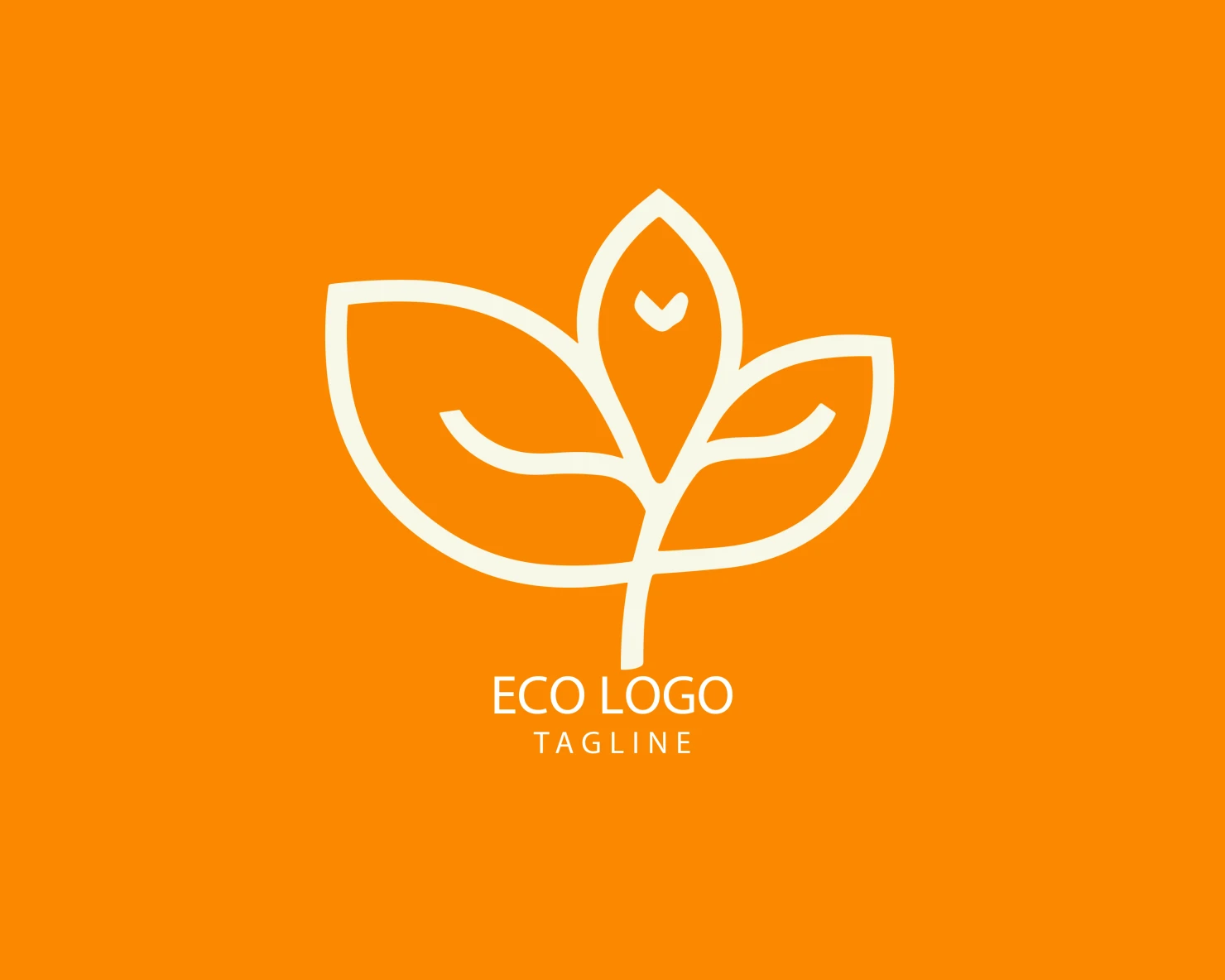 Eco customizable logo set design #38543