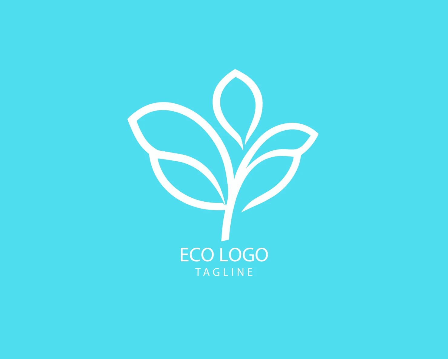 Eco customizable logo set design #38544