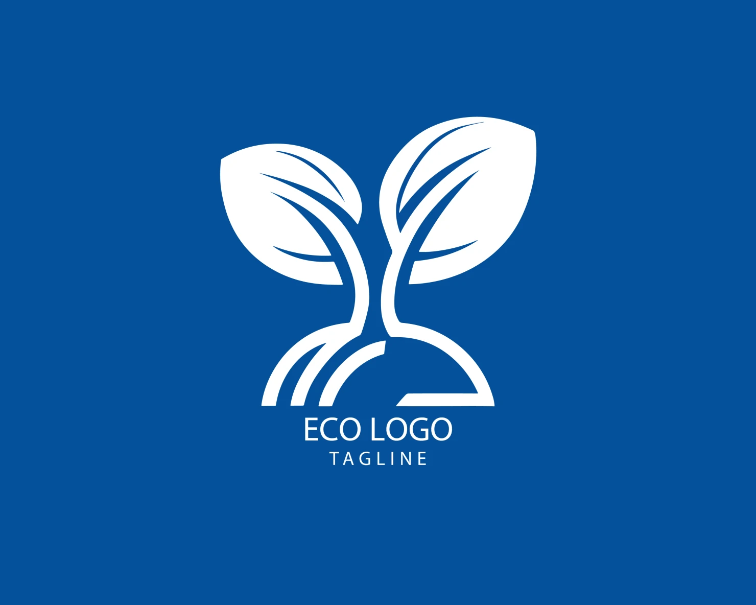 Eco customizable logo set design #38546