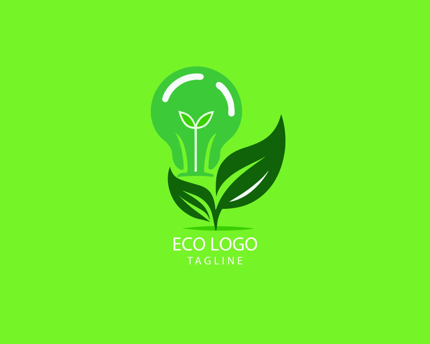 Eco customizable logo set design #38547