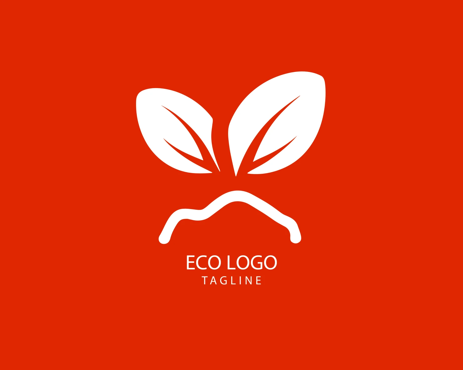 Eco customizable logo set design #38549