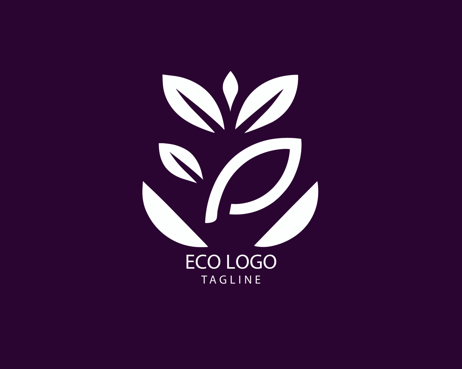 Eco customizable logo set design #38554