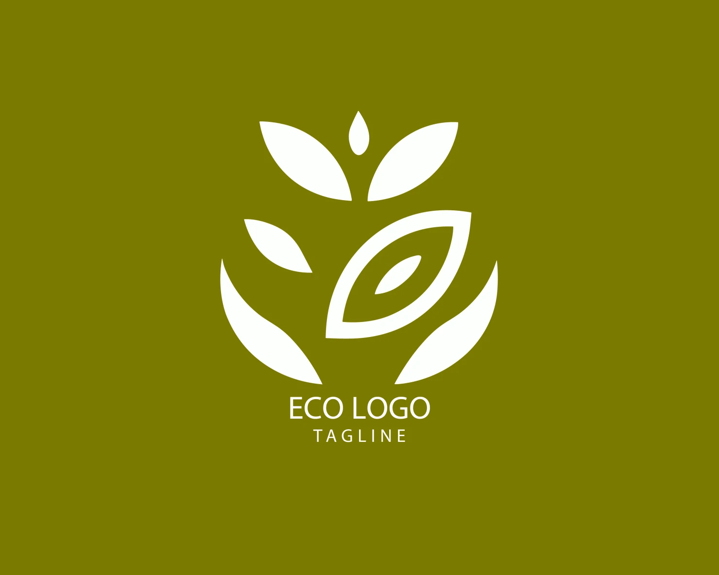 Eco customizable logo set design #38555